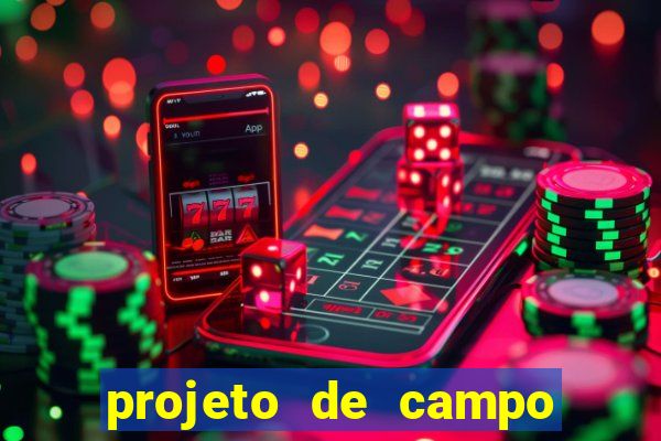 projeto de campo de futebol em cad